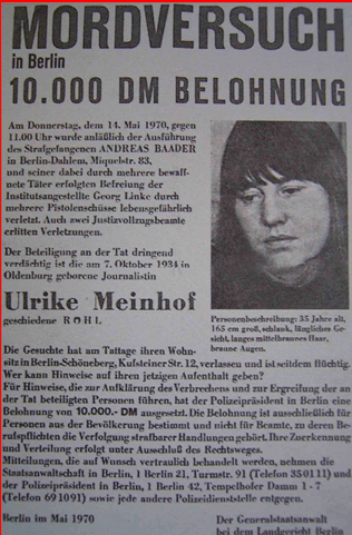 Meinhof Poster